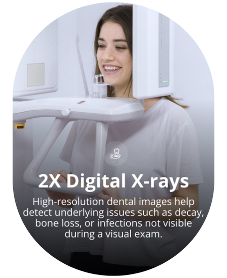 2X Digital X-rays